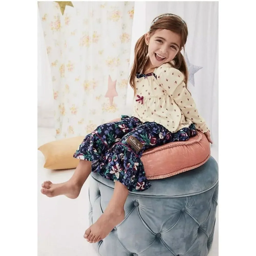 Matilda Jane Moments With You Sleeping Angel Pajama Set Girls Size 4